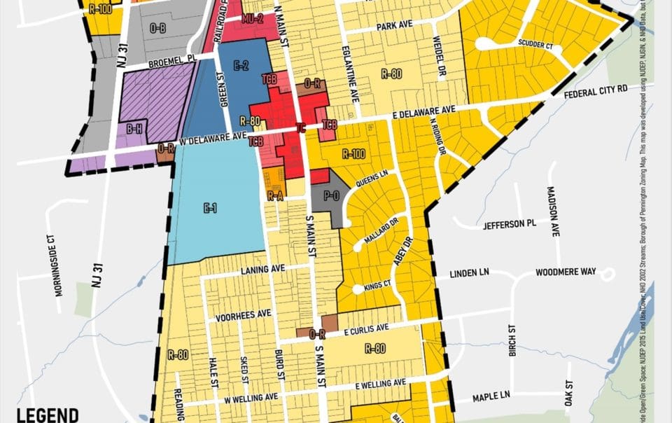 zoning map